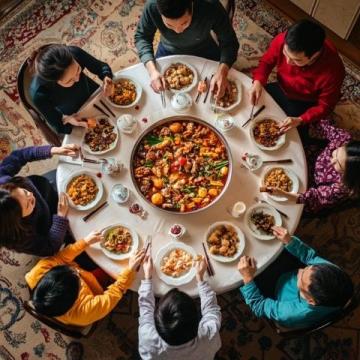 陜西、甘肅、河南一帶,過年桌上涼菜先登場(chǎng),而且數(shù)量不少,這可讓不少人犯嘀咕