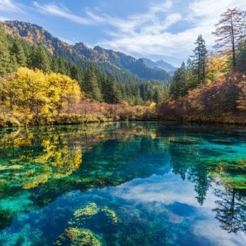 四川九寨溝黃龍景區:自然與文化的完美融合旅游勝地