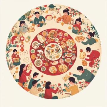 春節是中國最重要的傳統節日,美食是慶祝這一節日不可或缺的一部分