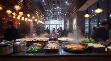 寧波有一家叫加叉叉的連鎖自助餐,名字不講了,人均200塊,主打海鮮盛宴
