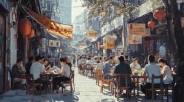 打卡桂林東西巷(桂林東西巷美食)