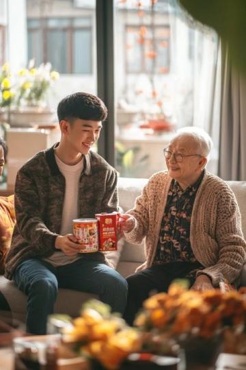 山東姑婆帶倆年輕人來東北,臨走還要帶走10包涼面