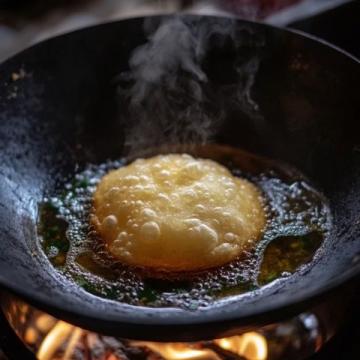 外焦里嫩,煎一鍋也能吃完的水煎包!春季美食大賽釋放你的胃美食日記