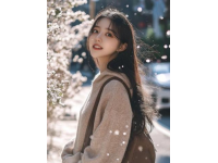 太原街拍時尚美女膚白貌美人比櫻花嬌