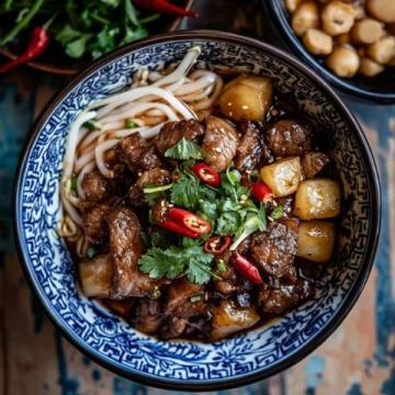 阿飛教做經典內蒙古醬牛肉秘制配方,冬季暖心美食教程