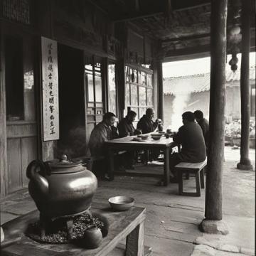 初冬圍爐煮茶，不期而遇的溫暖在村上后巷舊院中升起