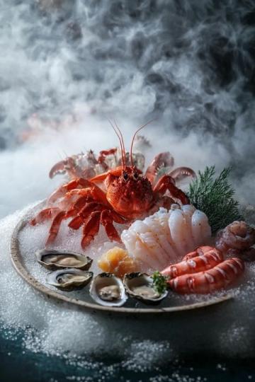 上海浦東文華東方酒店:米其林級海鮮自助盛宴,不容錯過的美食體驗!