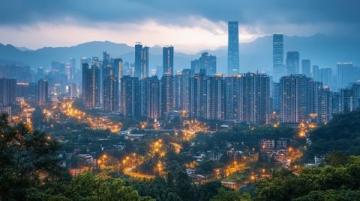 深圳之巔日落夜景之旅:感受浪漫城市的絕美風采
