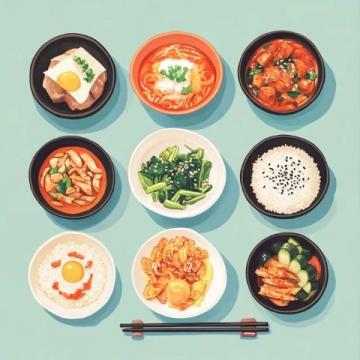 AI繪制的美食視覺盛宴——探尋豫菜的歷史和魅力