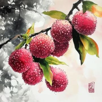 在元江每個月都會有驚喜,只要你喜歡,下個月三月紅荔枝和三月李子上市,還有米干節;