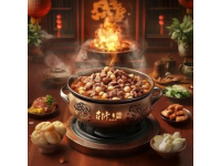 家常美食：香菇肉末蒸荔浦芋頭，軟糯香甜超下飯