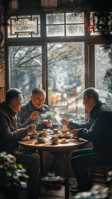 又在廣西吃早飯的時(shí)候,吃到了這種大片的肥肉,上次吃到還是10年前呢!