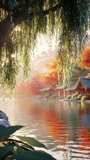 揚州春色如詩畫,游瘦湖賞大明寺風光