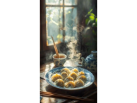 吃餃子迎冬至溫暖鄰里情