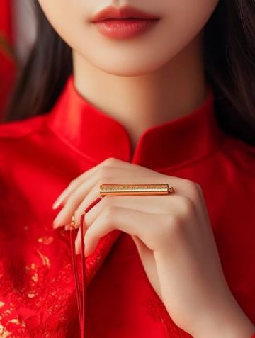 中國贊廣西扶綏，女子在吃飯時，把花10470元買的金手鏈丟了