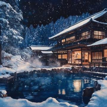 星空下的溫泉私湯：嚴(yán)冬里的溫暖奢享體驗(yàn)