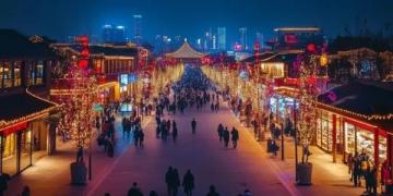 包頭金街":重?zé)ㄉ鷻C(jī)的北梁核心文化商業(yè)步行街——探索老城新韻的璀璨夜游體驗(yàn)