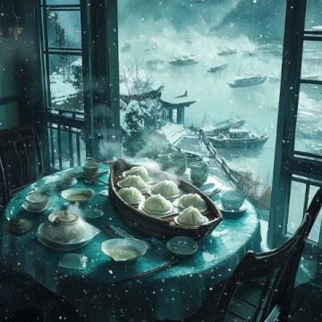 餃子遇見十億畫作:一場跨界的藝術美食奇遇