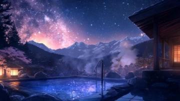 星空下的溫泉私湯：嚴(yán)冬里的溫暖奢享體驗(yàn)