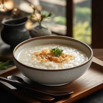 粥里的用料不是很多一般般,兩人份夠三個人喝的,味道也不是很正宗鮮美的那種