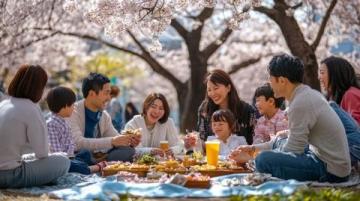 春天首野餐:儀式感爆棚的櫻花下聚會與新潮配件、美食暗語