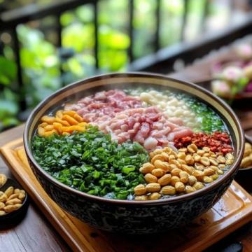 廣西河池傳統(tǒng)菜肴之一-河池煮粉
