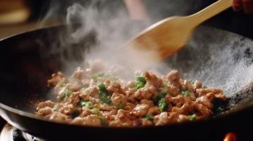 快手南瓜炒肉沫,輕松打造家庭營養美味!