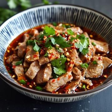 天熱沒食欲？3步做水煮肉片，香辣開胃超解饞！鄰居都饞哭了