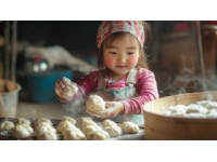 六歲萌娃烹飪記：童趣盎然的煎蛋餅之旅