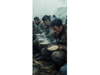女子去陜西吃酒席，感嘆真佩服陜西人，外面下暴雪零下3度，還是堅持8個涼