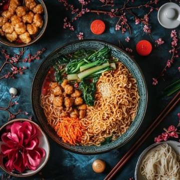 家里過年面食慘烈