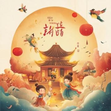 湖北春節獨特習俗大揭秘:打糍粑、唱皮影戲、劃龍舟、吃熱干面、貼門神等