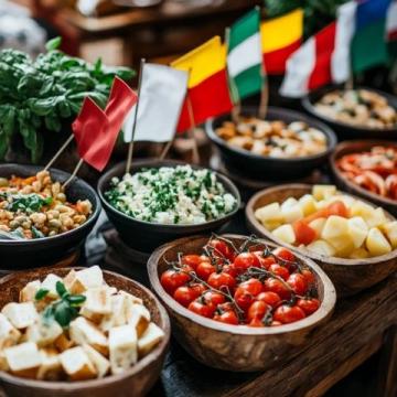 世界各國代表性美食巡禮