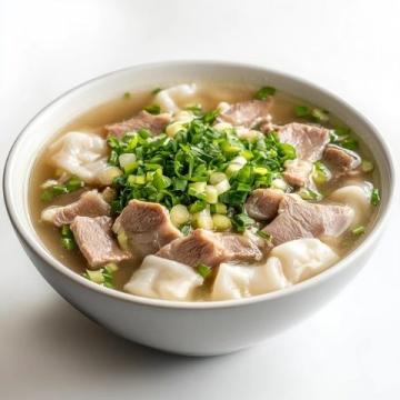 老譚牛肉湯夫妻店小有名氣
