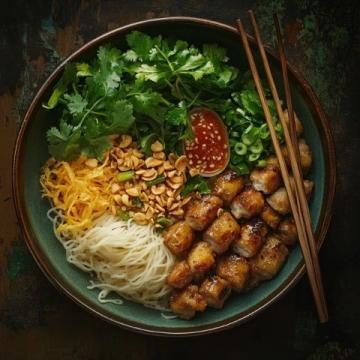 五月炎夏必備:酸辣裙帶苗拌蕨根粉,開(kāi)胃又健康!