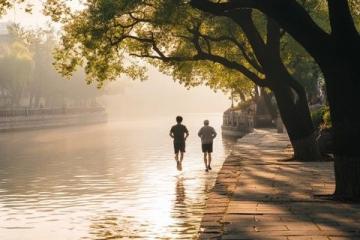 嘉興清晨運河徒步:陰天中的文化探索之旅