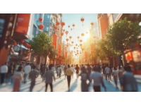 午后漫步天津街，偶遇大連五一青春歌會盛宴