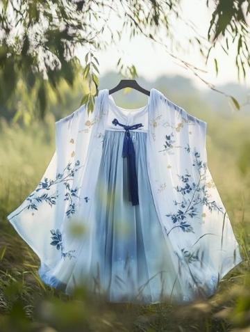 周末漫步:身著漢服的回族青年歡樂游