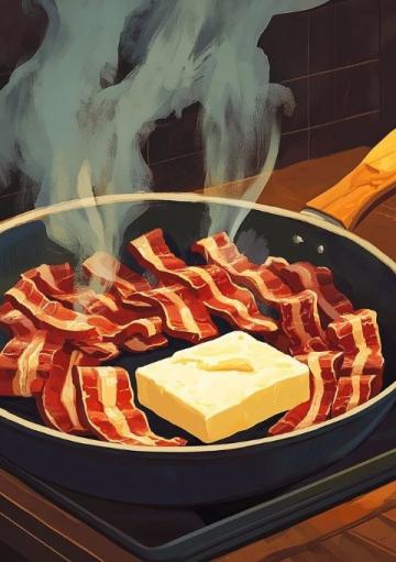 多時段美味:餅子與臘肉的經典炒法