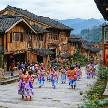 云南芒市作為德宏傣族景頗族自治州的首府，融合了多民族文化與東南亞風情