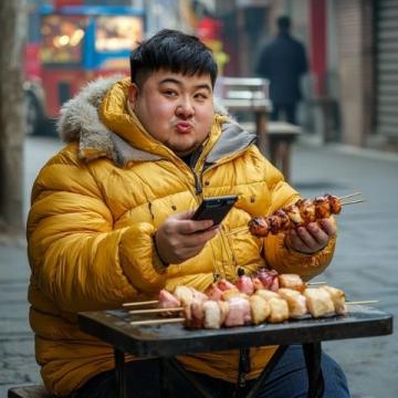 黑龍江夜市驚現創意小吃:辣味與瓜子的奇妙結合