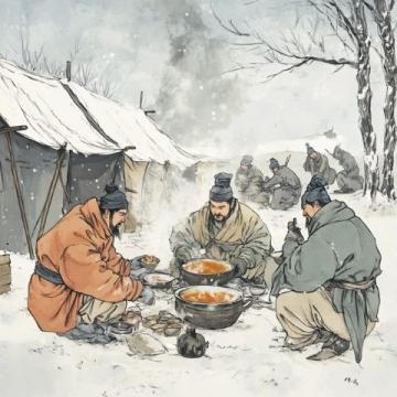 水滸傳中的好漢們覓食之道:牛肉、魚(yú)湯、羊肉和狗肉的美味