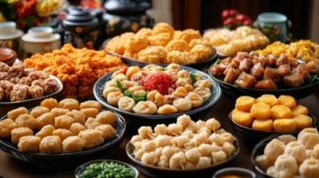 新疆必嘗特產：切糕、葡萄干、堅果，每一口都是西域風情！