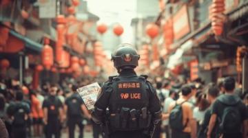 濟南街頭特警意外爆紅,引網友熱議