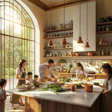 新一代的廚師們帶來(lái)驚艷!美食教程如何改變家庭餐桌?