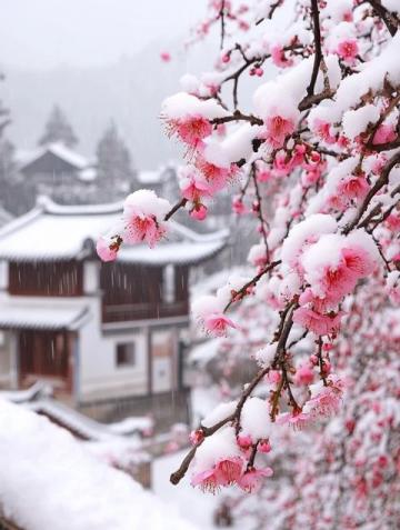 明朝一位道士見到山中的梅花,獨自傲立于雪中,寫下一首詠梅詩!