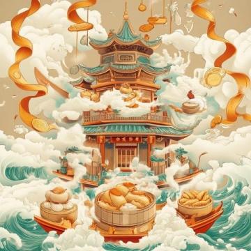 企鵝視角下的端午美食之旅