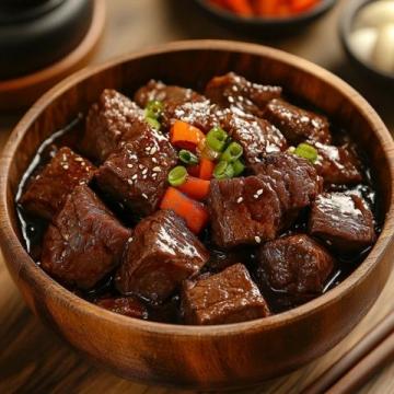 香辣過癮的牙簽牛肉(香辣牙簽牛肉粒一口一個,香辣過癮)