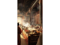 臨夏回族自治州位于中國甘肅省，以其豐富的民族文化和獨特的美食聞名