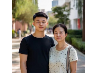 羅大美沒有白疼妹妹，他供妹妹攻讀學位，有文化有知識就是不一樣，這位妹妹外表柔弱